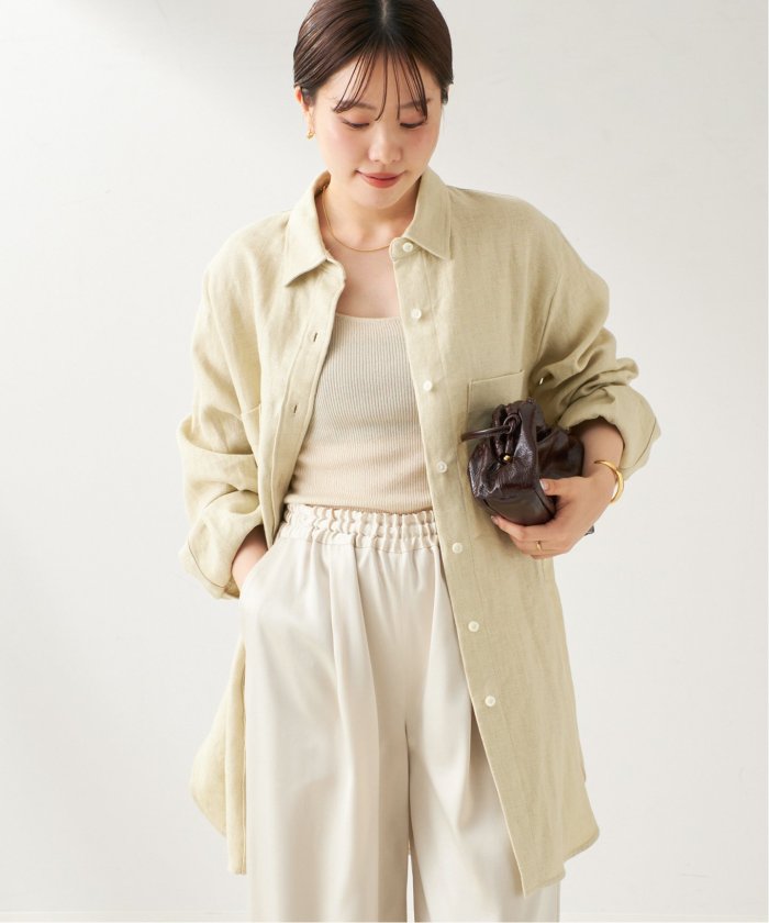 PROTAGONISTA プロタゴニスタ別注BUTTONトップスベージュ