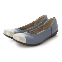 SHOEL/シュール SHOEL 本革ツートンフラットウォーキングパンプス/508035149