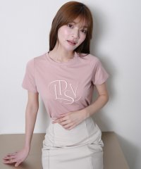 LIP SERVICE/リップサービス LIP SERVICE カーブロゴTシャツ/507798004