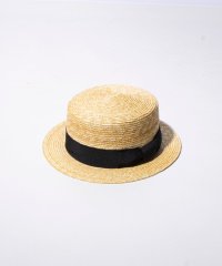 GLOSTER/【GLOSTER/グロスター】STRAW BOATER HAT ストローハット 麦わら カンカン帽/507808069