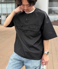 NOLLEY’S goodman/【TAION/タイオン】ノンダウン ミリタリー ヘンリーネックカットソー 25SS/507808715