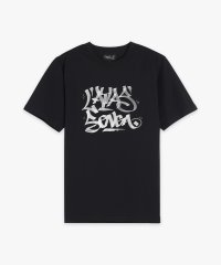 agnes b. HOMME/メンズ オーガニックコットン プリント 半袖 アーティスト Tシャツ "L'Atlas"/507969080