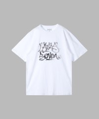 agnes b. HOMME/メンズ オーガニックコットン プリント 半袖 アーティスト Tシャツ "L'Atlas"/507969081