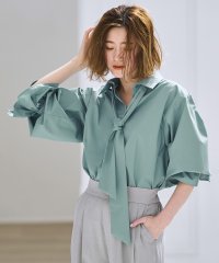 RUIRUE BOUTIQUE/ルイルエブティック RUIRUE BOUTIQUE 【洗える】2way プレシャス スタンダードシャツ（ボウタイ付）/508015940