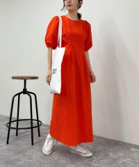fredy emue/コットンリップルウエストシェイプワンピース/508028400