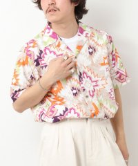 NOLLEY’S goodman/【DotAir/ドットエア】《吸水速乾》総柄シャツ 25SS/508030253