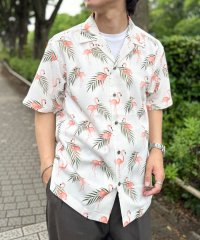 NOLLEY’S goodman/【DotAir/ドットエア】《吸水速乾》総柄シャツ 25SS/508030253