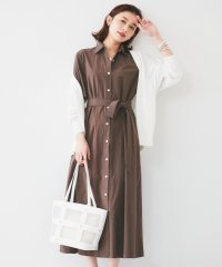 UNTITLED/【コットン100／前開き／夏ワンピ】ロングシャツワンピース/508035573