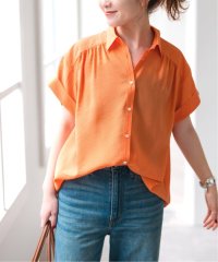Spick & Span/ソフトローンギャザー半袖シャツ/508036177