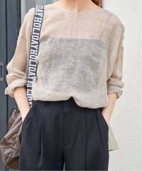 Spick & Span/≪追加≫メッシュリネンルーズプルオーバー/508036179