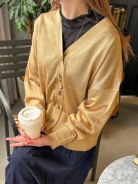 LAUTREAMONT/ロートレアモン LAUTREAMONT 【WEB限定】ラメニットカーディガン≪手洗い可能≫/508036201