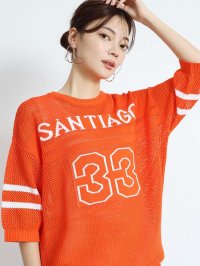 SCOTCLUB/スコットクラブ SCOTCLUB メッシュ編みナンバーロゴプルオーパー/508036458