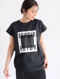 CLOVE/クローブ CLOVE ロゴオーガンジーTシャツ/508036461