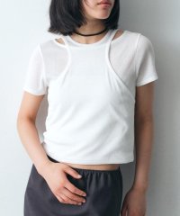  ＣＯＤＥ　Ａ/layered mini tee/508036645