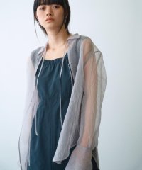  ＣＯＤＥ　Ａ/sheer washer ribbon blouse/508036647