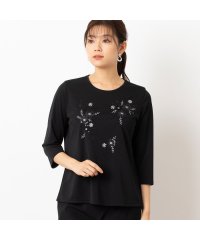 LOBJIE/【洗える・日本製】ビーズ刺繍 カットソー/508036809