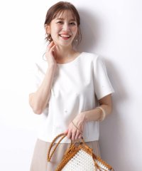 JUSGLITTY/ハート刺繍クロップドカットソー/508036954