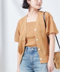 journal standard  L'essage /シアーハーフスリーブカーディガン/508037162