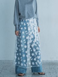 MAYSON GREY/メイソングレイ MAYSON GREY チュールフラワーラップスカート/508037217