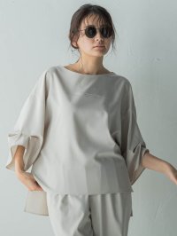 MAYSON GREY/メイソングレイ MAYSON GREY タックワイドスリーブボートネックブラウス≪洗濯機で洗える≫/508037220