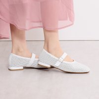 HIMIKO/ヒミコ 卑弥呼 パンチングレザーメリージェーンパンプス/651103/508037518