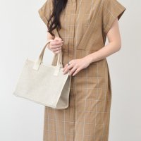 ALMA TONUTTI/アルマトヌッティ ALMA TONUTTI 異素材コンビハンドバッグ/508037552