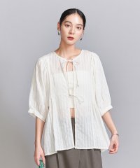 【WEB限定】コットンドビー リボンブラウス －2WAY/ウォッシャブル－