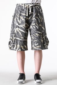 KAMIYA/カミヤ KAMIYA Camouflage Wash Cargo Bermuda Pants/508037736