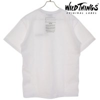 WILD THINGS/ワイルドシングス WILD THINGS ARMY TAG PRINT TEE WHITE [WT25054KB SS25]/508037741