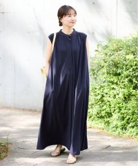 IENA/アセテートポンチバンドカラーワンピース/508037821