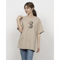 DISNEY/ディズニー Disney レディース 半袖Tシャツ UVコットン グラフィックTシャツ ミッキー TRDN－9C22025TS/508037835