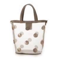 COOCO/クーコ COOCO SMILY/ドットスパンコール刺繍メッシュショルダーバッグ/508037846