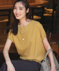 NIJYUSANKU（LARGE SIZE）/【新色追加/洗える】レーヨンポリエステルストレッチ プルオーバー ニット/508037933