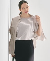 NIJYUSANKU（LARGE SIZE）/【新色追加/洗える】レーヨンポリエステルストレッチ プルオーバー ニット/508037933