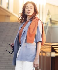 JIYU-KU（SMALL SIZE）/【SHIHOさん着用・アンサンブル対応・洗える】アセテートコットンプルオーバー ニット/508037940