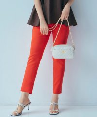 NIJYUSANKU（SMALL SIZE）/【洗える】リネンレーヨンストレッチ テーパード パンツ/508037992