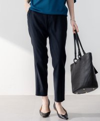 NIJYUSANKU（SMALL SIZE）/【洗える】リネンレーヨンストレッチ テーパード パンツ/508037992