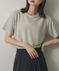 SENSE OF PLACE by URBAN RESEARCH/クルーネックラメTシャツ(半袖)/508038218