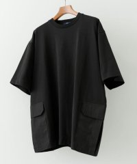 ITEMS URBAN RESEARCH/サイドポケットキリカエクルーネックTシャツ/508038305