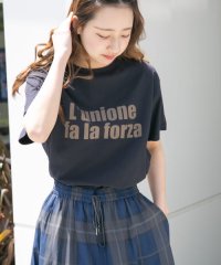 ITEMS URBAN RESEARCH/ロゴハンソデTシャツ/508038323