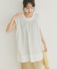ITEMS URBAN RESEARCH/サイドスリットフレンチブラウス/508038329