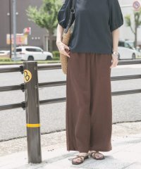 ITEMS URBAN RESEARCH/リネンレーヨンシャーリングパンツ/508038334