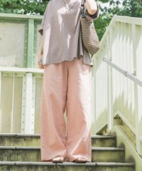 ITEMS URBAN RESEARCH/リネンレーヨンシャーリングパンツ/508038334