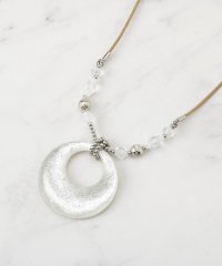 SHOO・LA・RUE/ラメ入り月の輪ネックレス/508038633