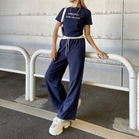non-hedge/ノンヘッジ non－hedge ロゴ刺繍Tシャツ・パンツセットアップ/508038663