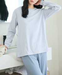 TeddyShop/テディショップ Teddyshop レディース 長袖淡色パステルピーチスキンルームウェア 上下2点セット/508038716