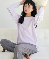 TeddyShop/テディショップ Teddyshop レディース 長袖淡色パステルピーチスキンルームウェア 上下2点セット/508038716