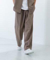 URBAN RESEARCH/LINEN PIN HEAD TUCK PANTS/508038993