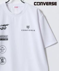 CONVERSE/コンバース CONVERSE 接触冷感 UVカット 吸水速乾 耐塩素 アムンゼン ロゴ オールスター バックプリント 半袖Tシャツ メンズ レディース トップス/508039027