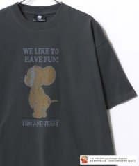 TOM＆JERRY/トムトジェリー TOM and JERRY ヴィンテージプリント ラグラン 半袖Tシャツ レディース メンズ/508039032